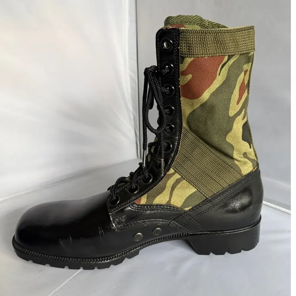 Vintage Camo Jungle GI Style Boots Mens Sz 11W Never worn